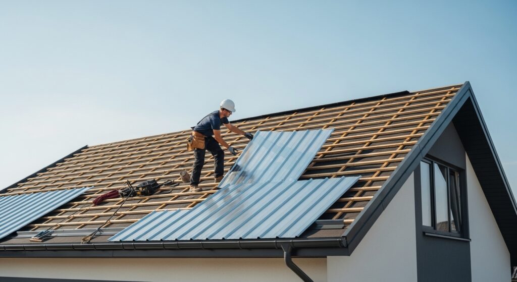 metal roof replacement